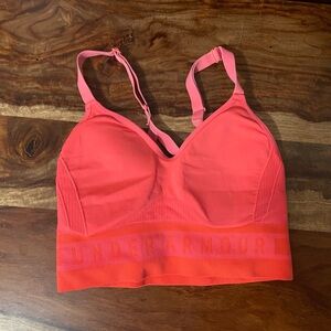 Under Armour | Small Coral Sports Bra